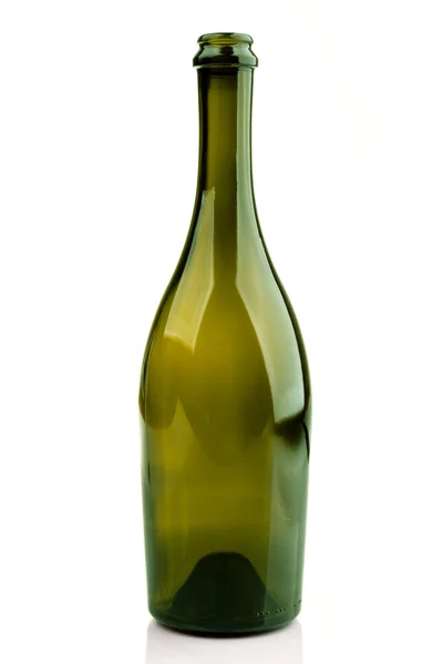Bottiglia di champagne vuota — Foto Stock