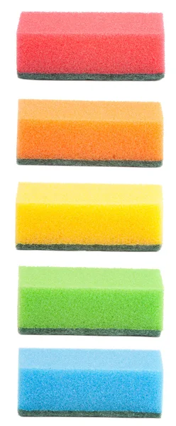 Esponjas de cocina coloridas — Foto de Stock