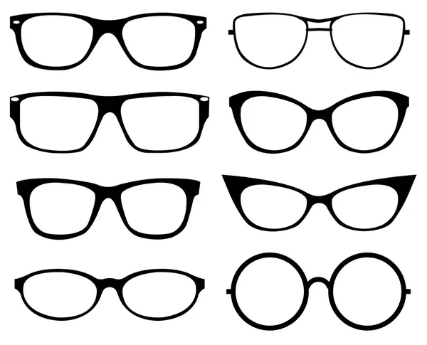 Set di occhiali da vista — Vettoriale Stock