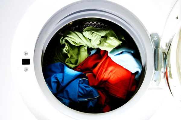 Vestiti in lavanderia — Foto Stock