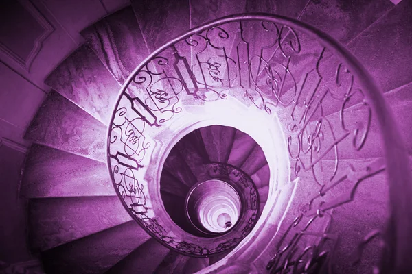 Döner merdiven — Stok fotoğraf