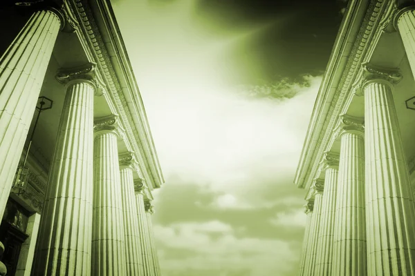 Yunan pillars — Stok fotoğraf
