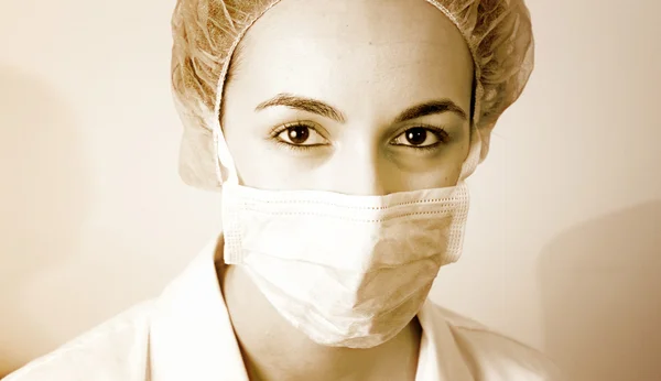 Porträt eines jungen Arztes! — Stockfoto