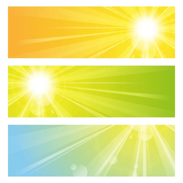 Lumière du soleil — Image vectorielle