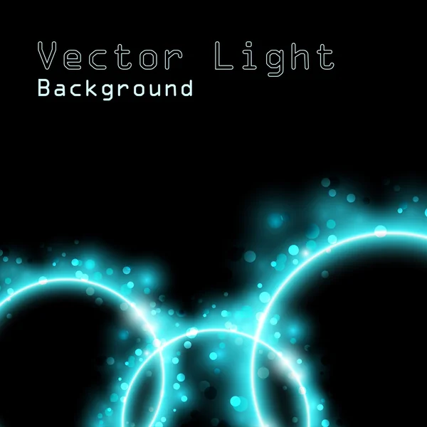 Luz azul — Vector de stock
