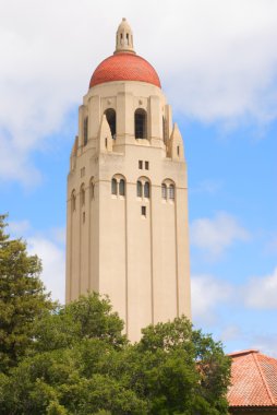 Hoover Tower at Stanford University clipart