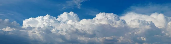 stock image Panorama of Cumulus Clouds