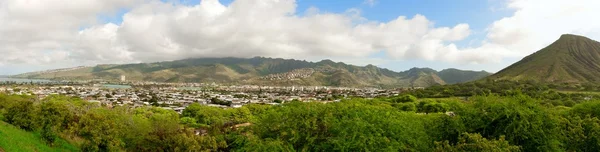 Panorama of the Island of Oahu — Stock Photo, Image