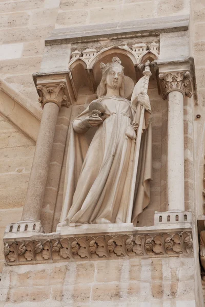Notre Dame de Paris-ban. Stock Kép