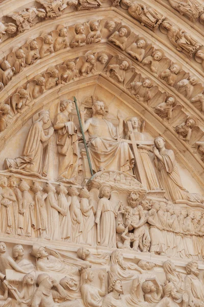 Notre Dame de Paris-ban. Stock Kép