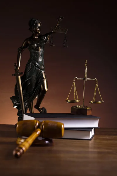 Concepto de Derecho y Justicia — Foto de Stock