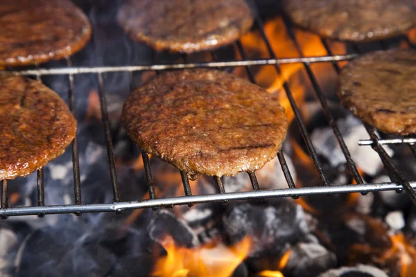 stock image Steak, Grilling at summer weekend