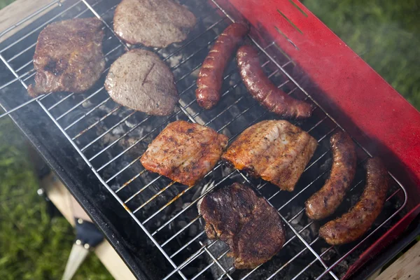 Vértes grill hús — Stock Fotó