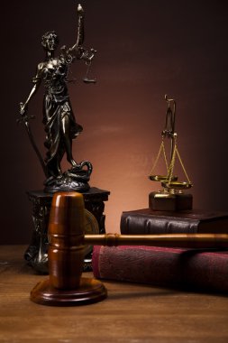 Statue of lady justice clipart