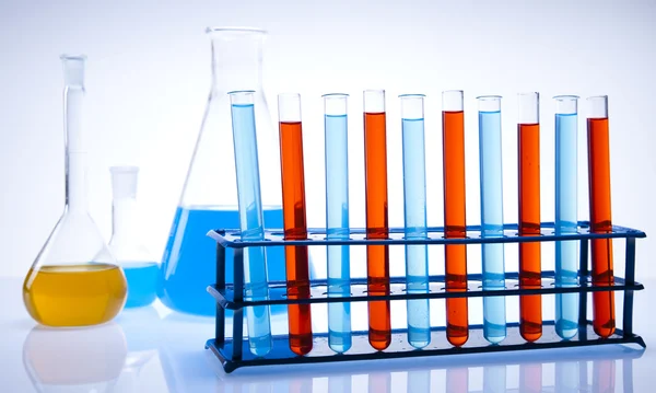 테스트 튜브, 화학 — 스톡 사진
