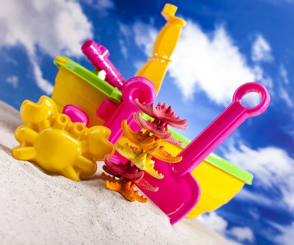 Beach toys — Stock Photo, Image