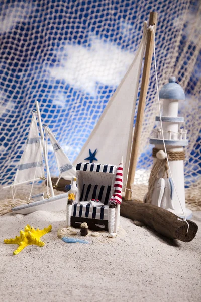 Vakantie, zomer, strand achtergrond — Stockfoto
