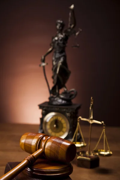 Konzept Recht und Gerechtigkeit — Stockfoto