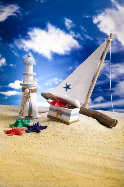 Holiday, summer, beach Background — Stock Photo, Image