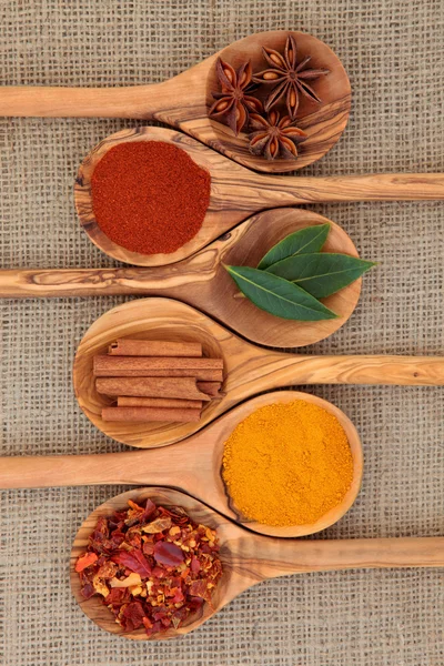 Herbs and Spices — Stock Photo, Image