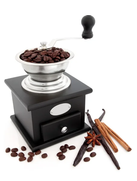 Koffie en specerijen — Stockfoto