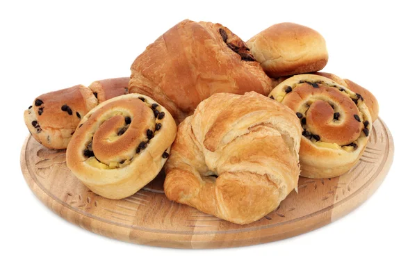 stock image Croissant and Brioche Buns