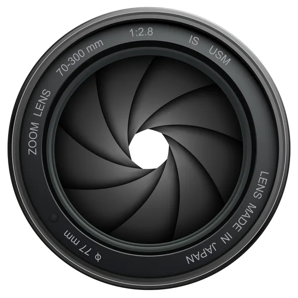 Obturateur de caméra — Image vectorielle
