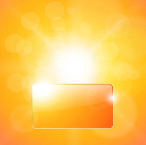 Sunny background — Stock Vector