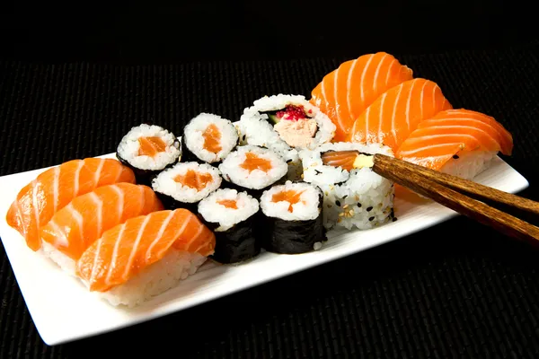 Świeże sushi — Zdjęcie stockowe