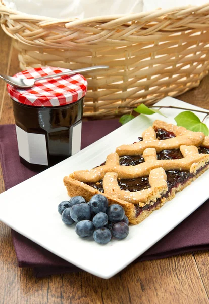 stock image Blueberry tarts