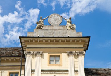 Belediye Binası Aosta, İtalya.