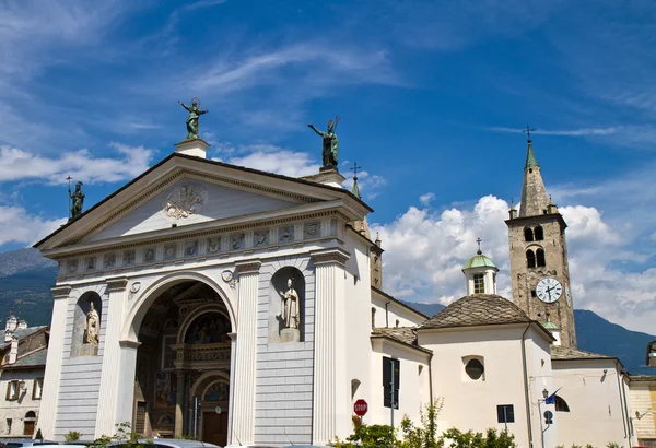 stock image Cathedral of Aosta