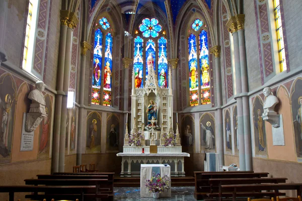 Intérieur de la cathédrale d'Aoste — Photo