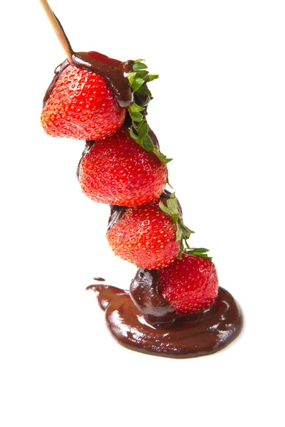 Stock image Strawberries and chocolate