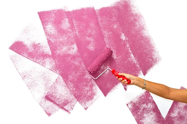 Pittura rosa — Foto Stock
