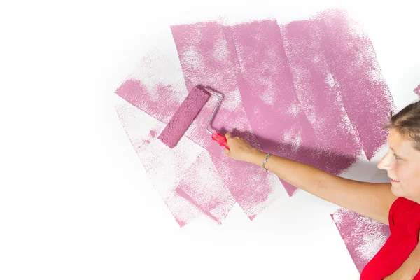 Różowy lakier — Zdjęcie stockowe