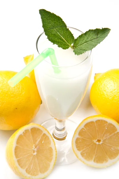 Лимонний сорбет — стокове фото