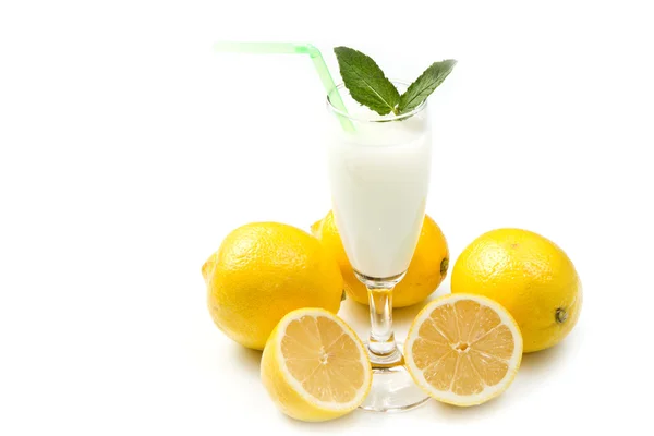 Лимонний сорбет — стокове фото