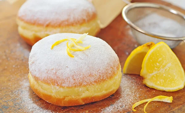 stock image Donut with lemon