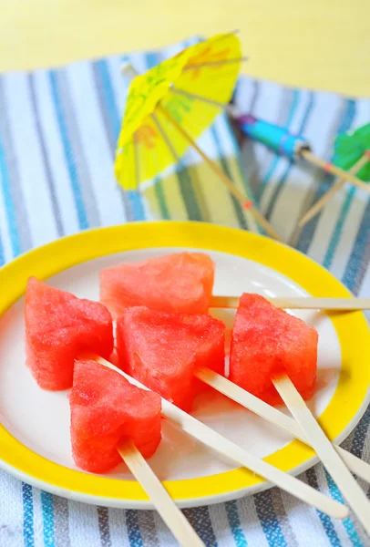 Frische Wassermelone — Stockfoto
