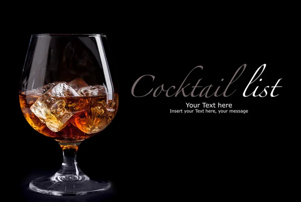 Whiskey Cognac — Stock Photo, Image