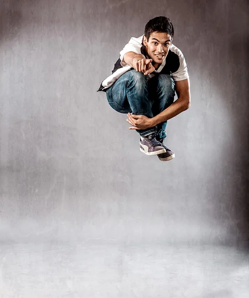 Jumping Dancer — Stock Photo, Image