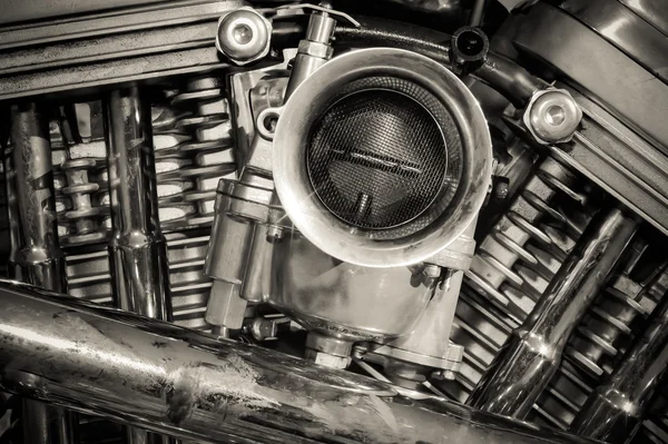 Motorcykelmotor — Stockfoto