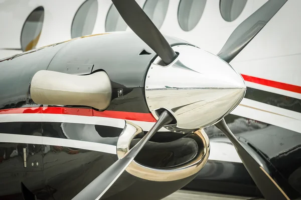 Flygplan propeller — Stockfoto