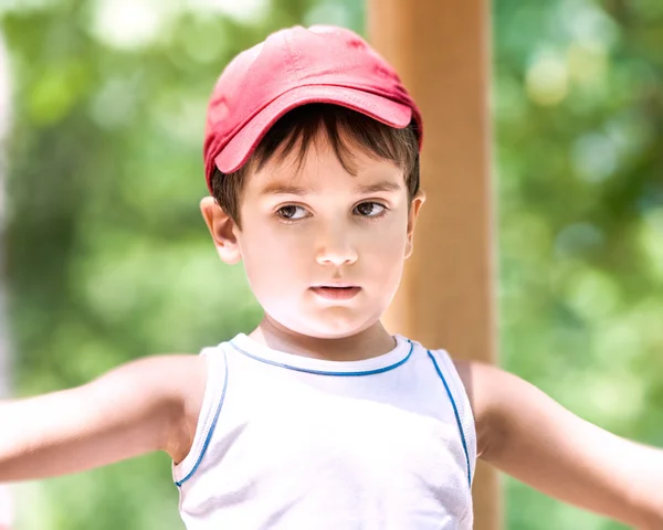 3-4 年少年のポートレート — ストック写真