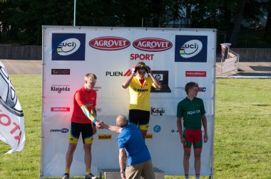 Uluslararası gençler bisiklet yarışı Auksines kopos 2012 (Golden kumullar 2012)