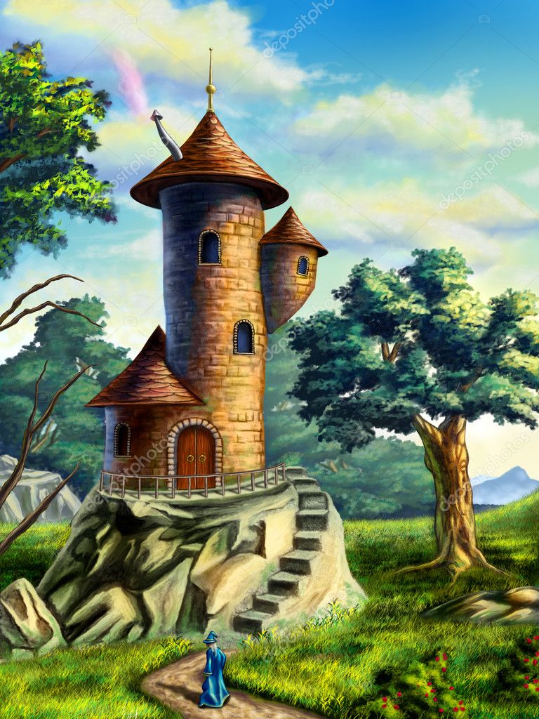 Mage tower — Stock Photo © Andreus #11006785