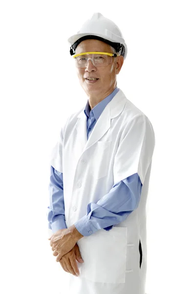 Aziatische senior engineer — Stockfoto