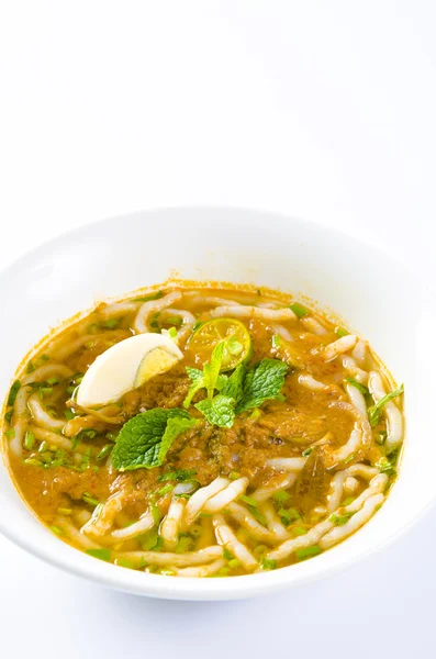 Malaiisch berühmtes Essen asam laksa — Stockfoto
