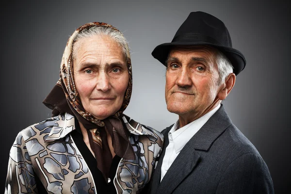 Yaşlı Çift — Stok fotoğraf